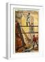 Rock Salt: Miners at Work in Salt Mine, Wieliczka, Galicia, Poland, 20th Century-null-Framed Giclee Print