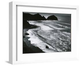 Rock, Sand, Water, Oregon, c. 1970-Brett Weston-Framed Photographic Print