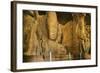 Rock Sculpture of Trimurthi Sadasiva in Elephanta Caves-Jon Hicks-Framed Photographic Print