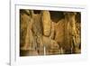 Rock Sculpture of Trimurthi Sadasiva in Elephanta Caves-Jon Hicks-Framed Photographic Print