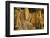 Rock Sculpture of Trimurthi Sadasiva in Elephanta Caves-Jon Hicks-Framed Photographic Print