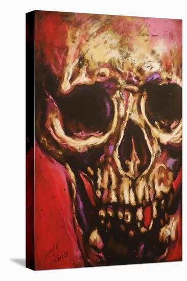 Rock Skull-Rock Demarco-Stretched Canvas