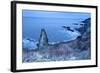 Rock Stack on the Fife Coast Near St. Andrews, Fife, Scotland, United Kingdom, Europe-Mark-Framed Photographic Print