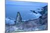 Rock Stack on the Fife Coast Near St. Andrews, Fife, Scotland, United Kingdom, Europe-Mark-Mounted Photographic Print