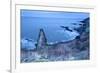 Rock Stack on the Fife Coast Near St. Andrews, Fife, Scotland, United Kingdom, Europe-Mark-Framed Photographic Print