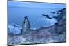 Rock Stack on the Fife Coast Near St. Andrews, Fife, Scotland, United Kingdom, Europe-Mark-Mounted Photographic Print