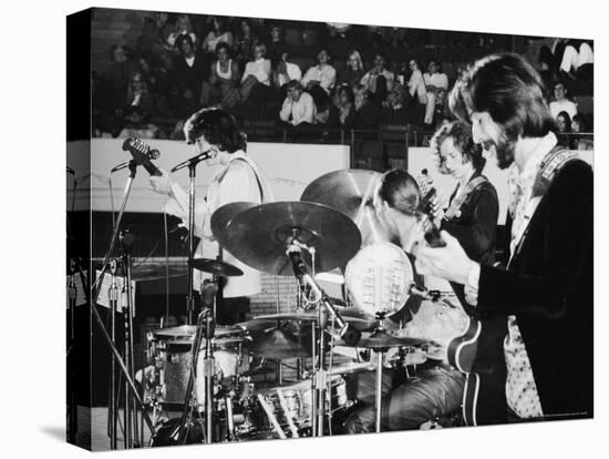 Rock Star Eric Clapton Playing Guitar in the Group Blind Faith-Ralph Crane-Stretched Canvas