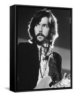 Rock Star Eric Clapton Playing Guitar in the Group Blind Faith-Ralph Crane-Framed Stretched Canvas