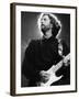 Rock Star Eric Clapton Playing His Guitar in Concert at the Meadowlands Arena-null-Framed Premium Photographic Print