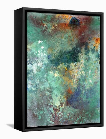 Rock Surface 1-Rob Woods-Framed Stretched Canvas