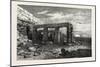 Rock-Temple of Girsheh, Egypt, 1879-null-Mounted Giclee Print