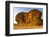 Rock tomb, Madain Saleh (Hegra) (Al Hijr)-Michael Runkel-Framed Photographic Print