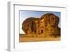 Rock tomb, Madain Saleh (Hegra) (Al Hijr)-Michael Runkel-Framed Photographic Print