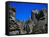 Rock Towers of Meteora-Perry Mastrovito-Framed Stretched Canvas