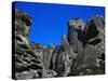 Rock Towers of Meteora-Perry Mastrovito-Stretched Canvas