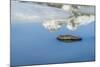 Rock with Sky Reflected in Water.-Arctic-Images-Mounted Photographic Print