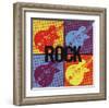 Rock-Louise Carey-Framed Art Print