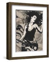 Rock-Melissa Pluch-Framed Art Print