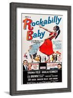 Rockabilly Baby-null-Framed Art Print