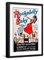 Rockabilly Baby-null-Framed Art Print