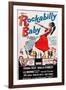 Rockabilly Baby-null-Framed Art Print