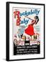 Rockabilly Baby-null-Framed Art Print