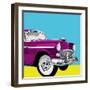 Rockabilly II-Linda Wood-Framed Giclee Print