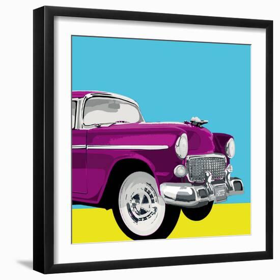 Rockabilly II-Linda Wood-Framed Giclee Print