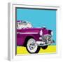 Rockabilly II-Linda Wood-Framed Giclee Print