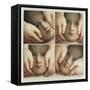 Rockabye 1,2,3,& 4, 1992-Evelyn Williams-Framed Stretched Canvas