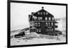 Rockaway, Oregon Lake Lytle Hotel Photograph - Rockaway, OR-Lantern Press-Framed Art Print