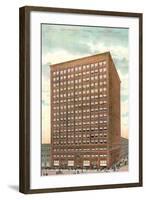 Rockefeller Building, Cleveland-null-Framed Art Print