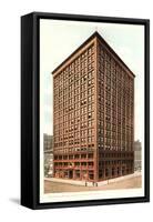 Rockefeller Building, Cleveland-null-Framed Stretched Canvas