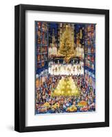 Rockefeller Center 1-Bill Bell-Framed Giclee Print