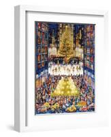 Rockefeller Center 1-Bill Bell-Framed Giclee Print