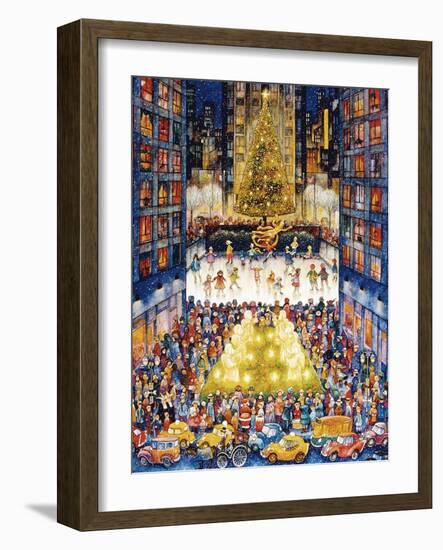 Rockefeller Center 1-Bill Bell-Framed Giclee Print