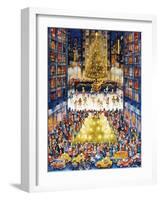 Rockefeller Center 1-Bill Bell-Framed Giclee Print