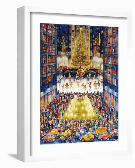 Rockefeller Center 1-Bill Bell-Framed Giclee Print