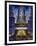 Rockefeller Center 2 Blue-Bill Bell-Framed Giclee Print