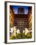 Rockefeller Center and 5th Ave Views with Christmas Decoration at Nightfall-Philippe Hugonnard-Framed Photographic Print