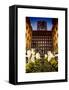 Rockefeller Center and 5th Ave Views with Christmas Decoration at Nightfall-Philippe Hugonnard-Framed Stretched Canvas