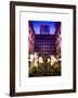 Rockefeller Center and 5th Ave Views with Christmas Decoration at Nightfall-Philippe Hugonnard-Framed Art Print