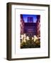 Rockefeller Center and 5th Ave Views with Christmas Decoration at Nightfall-Philippe Hugonnard-Framed Art Print