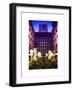 Rockefeller Center and 5th Ave Views with Christmas Decoration at Nightfall-Philippe Hugonnard-Framed Art Print