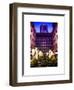 Rockefeller Center and 5th Ave Views with Christmas Decoration at Nightfall-Philippe Hugonnard-Framed Art Print