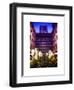 Rockefeller Center and 5th Ave Views with Christmas Decoration at Nightfall-Philippe Hugonnard-Framed Art Print