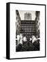 Rockefeller Center and 5th Ave Views with Christmas Decoration at Nightfall-Philippe Hugonnard-Framed Stretched Canvas