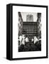 Rockefeller Center and 5th Ave Views with Christmas Decoration at Nightfall-Philippe Hugonnard-Framed Stretched Canvas