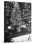 Rockefeller Center Christmas Tree at Night-Alfred Eisenstaedt-Stretched Canvas