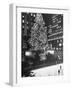 Rockefeller Center Christmas Tree at Night-Alfred Eisenstaedt-Framed Photographic Print